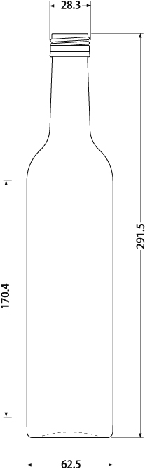 スリムワイン500STD びん線図