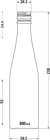サケM300PP びん線図